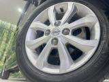 【純正14インチアルミホイール】外観にマッチした純正アルミホイールを装着しております。各種社外アルミホイールや、スタッドレスタイヤも取扱いしております。是非ご相談ください♪