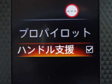 【ハンドル支援】カメラを使用し左右のレーンマーカーを検出。車線中央を走行するようにハンドルを制御し支援します!注意!ハンドル支援は、車速や車間距離制御機能と組み合わせて利用可能になるものです。