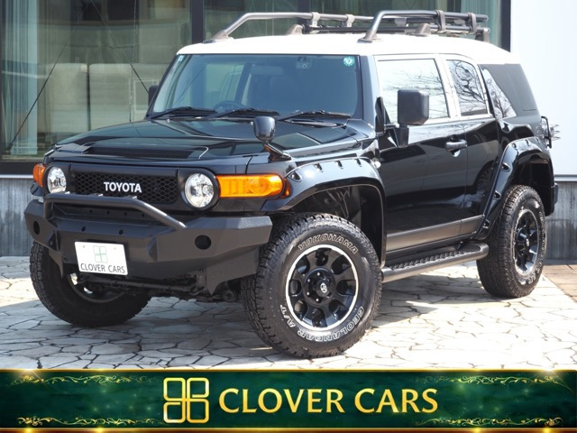 FJクルーザー4.0 ブラックカラーパッケージ 4WD修復歴軽度・OPリアデフロック・ワンオーナ
