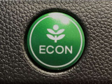 ★ECONスイッチ★ エコドライブを加速しよう!スイッチをONにすると、運転の仕方によるロスを抑え込み燃費をよくするようクルマが頑張ります(*^ー^*)燃費向上にチャレンジ♪