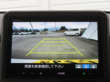 3モード切り替えできるリアカメラで車庫入れや駐車時も安心