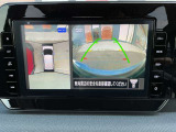 360&deg;見渡せるアラウンドビューモニター。細い道や、バック駐車もスイスイできる!