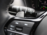 ステアリングには手をはなさずにシフトチェンジがおこなえるパドルシフトが付いています!マニュアル車のような感覚で操作することが出来ます。運転の楽しみが広がります!