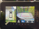 【全方位モニター用カメラ】専用のカメラにより、上から見下ろしたような視点で360度クルマの周囲を確認することができます☆死角部分も確認しやすく、狭い場所での切り返しや駐車もスムーズに行えます。