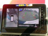 アラウンドビューモニター搭載車です。360度見渡せるカメラで苦手な駐車も安心です。