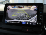 バックをするとき自動でリアの様子が映る『リアカメラ』付き!ナビ画面で確認しながらバックができますから安心ですね。でも、目視も大切ですよ!安全第一でお願いします!