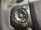 オーディオコントロールスイッチ付き!ハンドルを握ったままチャンネルや音量の調整が可能です。見た目以上に運転していると便利な機能なんですよ。