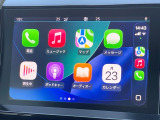 ●Apple Car Play:スマホとの有線接続で、ナビ・オーディオ再生などスマホのアプリ機能が画面でも使える便利機能です!