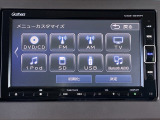 純正ナビです。AM/FM、CDはもちろんBluetoothでお好きな音楽お楽しみいただけます。