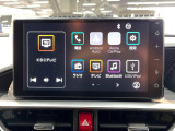 【ディスプレイオーディオ】お手持ちのスマートフォンとの連携で、ナビや音楽再生など各種アプリを使用可能。スマホに近い感覚でお使いいただけます♪