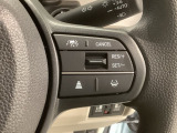 クルーズコントロールを装備しています。高速道路などで一定の速度で走ってくれるので運転が楽ですよ!速度を設定できますので、スピードの出しすぎにも注意できます。
