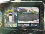 アラウンドビューモニター装備です 上から見たイメージで駐車出来ます