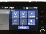 Bluetooth対応。お好きな音楽を聴きながらのドライブができます☆