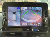 360℃真上から見下ろした映像が映し出されるアラウンドビューモニター搭載☆安全安心ですね♪