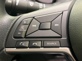 【ステアリングスイッチ】運転中、前方から目線をそらすことなく、オーディオ等の操作が可能な便利機能!安心&快適なドライブを演出してくれます♪