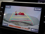 バックガイドモニターを装備しています、車庫入れもラクラクです。
