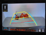 バックガイドモニターを装備しています、車庫入れもラクラクです。