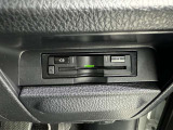 ETC車載器付きです。高速道路の料金所もスムーズに通過できます。