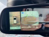 【アラウンドビューモニター】専用のカメラにより、上から見下ろしたような視点で360度クルマの周囲を確認することができます☆死角部分も確認しやすく、狭い場所での切り返しや駐車もスムーズに行えます。