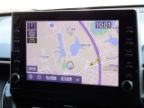 何処へでも行きたい場所へ、安心のトヨタ純正メモリーナビを装備しています。