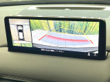 【360&deg;ビューモニター】専用のカメラにより、上から見下ろしたような視点で360度クルマの周囲を確認することができます☆死角部分も確認しやすく、狭い場所での切り返しや駐車もスムーズに行えます。