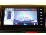 バックモニター&パノラミックビューで車庫入れや駐車もラクラク♪※あくまでも補助的な装置なので目視確認もお忘れなく!