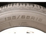 195/65R15    車両装着タイヤサイズです。 タイヤのご相談も石川トヨペットカローラにお任せください