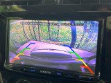 【バックカメラ】駐車時に後方がリアルタイム映像で確認できます。大型商業施設や立体駐車場での駐車時や、夜間のバック時に大活躍!運転スキルに関わらず、今や必須となった装備のひとつです!
