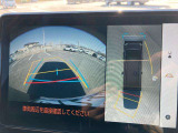 ★パノラミックドビューモニター★4個のカメラから得た画像を車両上方から見下ろしたような映像で表示することで、車と路面の駐車枠の関係を一目で確認できます!