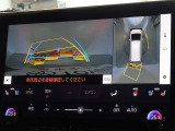 バックガイドモニターを装備しています、車庫入れもラクラクです。パノラミックビューモニターを搭載しています、上からの画像も表示されます。