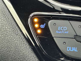 【シートヒーター】運転席と助手席をそれぞれ独立して操作でき、温度調節も可能なため、座る人と室内温度にあわせて快適に過ごせます。
