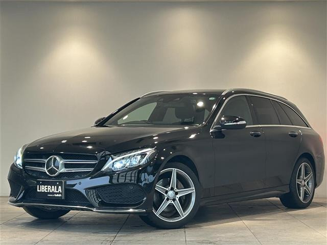 Cクラスワゴン C200 スポーツ 本革シート 修復歴無し