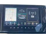9インチの大画面を「ナビゲーション」「車両情報」「オーディオ」の3つの情報エリアに区分★様々な情報へタッチパネルで簡単アクセス!