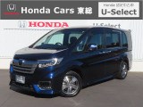 【 ようこそホンダカーズ東総へ! 】ステップワゴンスパーダが入庫しました!グレードはe:HEVスパーダ G ホンダセンシングでボディカラーはブルーパールです。内外装共に4つ星鑑定でおすすめの一台です。