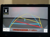 バックガイドモニターで、後方を確認しながら安心して駐車することができます。運転初心者も熟練者も必須の機能ですよ!