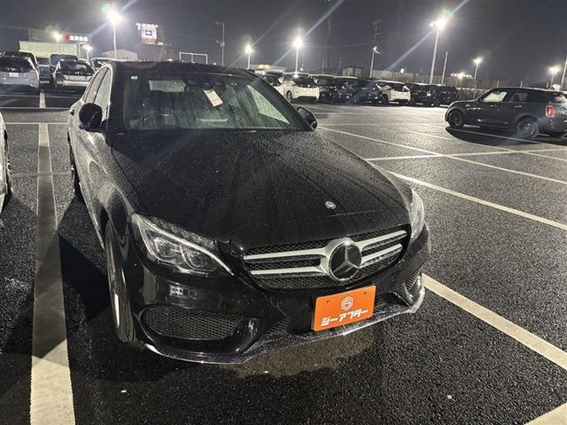 Cクラス C220d アバンギャルド AMGライン 禁煙車 純正ナビ フルセグTV