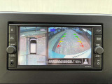 バック時に自車の真後ろの映像&上から見下ろした映像を映してくれますのでラクラク駐車が可能です(^_^)-☆