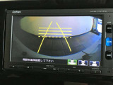 後方の見にくい視界もバックモニターで確認サポートして駐車時も安心☆