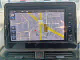 9インチメモリーナビもついてます。目的地へ楽に移動。