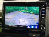 【バックカメラ】駐車時に後方がリアルタイム映像で確認できます。大型商業施設や立体駐車場での駐車時や、夜間のバック時に大活躍!運転スキルに関わらず、今や必須となった装備のひとつです!