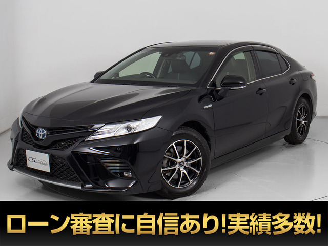 カムリ 2.5 WS レザーパッケージ 黒本革 BSM レーダーC プリクラッシュ