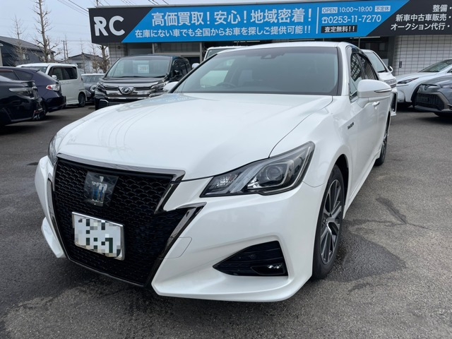 クラウンアスリート ハイブリッド 2.5 S Jフロンティア リミテッド 