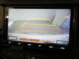 【バックモニター】・・・気になる後ろの見通しも、車庫入れに大活躍☆運転が困難な場所でも、しっかりサポート!心強い味方のモニターです♪