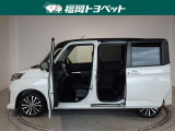 両側パワースライドドア付きだから、狭い駐車スペースなどでの 乗り降りラクラク!小さなお子さまのいるご家庭には嬉しい装備。
