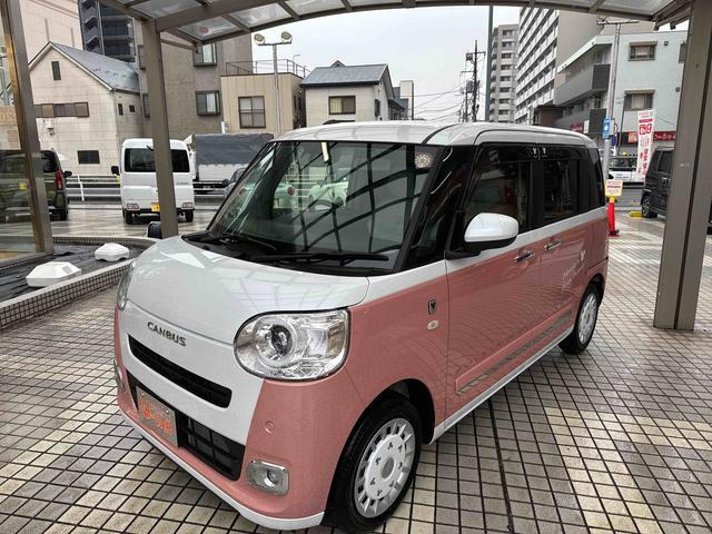 ムーヴキャンバス  ストライプス Gターボ