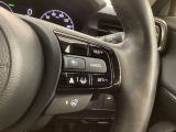 クルーズコントロールを装備しています。高速道路などで一定の速度で走ってくれるので運転が楽ですよ!速度を設定できますので、スピードの出しすぎにも注意できます。