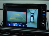 ◆全周囲カメラシステム◆運転席から見えにくい後方などをナビ画面で確認でき運転を支援するシステムです!