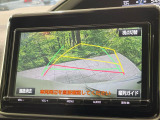 【バックカメラ】駐車時に後方がリアルタイム映像で確認できます。大型商業施設や立体駐車場での駐車時や、夜間のバック時に大活躍!運転スキルに関わらず、今や必須となった装備のひとつです!