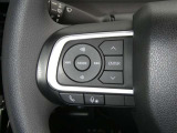 【レーダークルーズコントロール】(全車速追従機能付)付きです。車速に応じて追従支援してくれるので、ロングドライブも快適です。詳細は販売店スタッフまでおたずねください。
