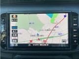 純正ナビゲーション。地上デジタル放送・DVD再生・音楽録音・Bluetooth接続